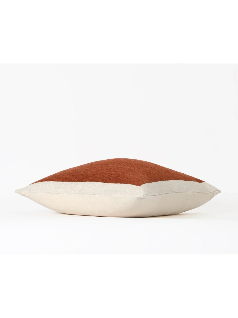 West Elm Essex Rust-Colored Throw Pillow Cover